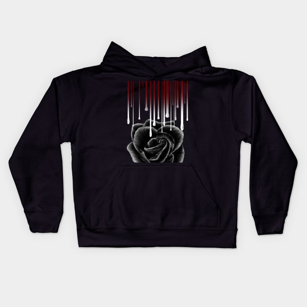 Rose Kids Hoodie by OM